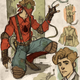 Illustration for article titled Steampunk Spider-Man and his nemesis, Victorian-era Doctor Octopus